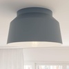 image:imageHunter  Cranbrook 1Light Indigo Blue Medium Size Flush Mount Light Dimmable Modern Style Bell Shaped for Bedrooms Kitchens Foyers Bathrooms  19173Indigo Blue