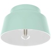 image:imageHunter  Cranbrook 1Light Mint Medium Size Flush Mount Light Dimmable Modern Style Bell Shaped for Bedrooms Kitchens Foyers Bathrooms  19171