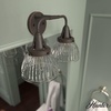 image:imageHunter  Cypress Grove 2Light Onyx Bengal Transitional Style Dimmable Medium Size Vanity Light for Bedrooms Kitchens Foyers Bathrooms  19256