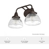 image:imageHunter  Cypress Grove 2Light Onyx Bengal Transitional Style Dimmable Medium Size Vanity Light for Bedrooms Kitchens Foyers Bathrooms  19256