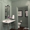image:imageHunter  Cypress Grove 2light Natural Black Iron Medium Size Vanity Light Dimmable Transitional Style for Bedrooms Kitchens Foyers Bathrooms  19255