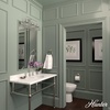 image:imageHunter  Cypress Grove 3light Brushed Nickel Medium Size Vanity Light Dimmable Transitional Style for Bedrooms Kitchens Foyers Bathrooms  19353