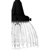 image:imageHunter  Cypress Grove 3light Natural Black Iron Medium Size Cluster Light Dimmable Transitional Style Round Shaped for Bedrooms Kitchens Dining Living Rooms  19174