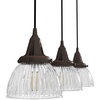 image:imageHunter  Cypress Grove 3light Onyx Bengal Large Cluster Light Dimmable Transitional Style Linear Shaped for Bedrooms Kitchens Dining Living Rooms  19142Onyx Bengal
