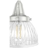 image:imageHunter  Cypress Grove 4light Brushed Nickel Medium Size Vanity Light Dimmable Transitional Style for Bedrooms Kitchens Foyers Bathrooms  19354