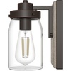 image:imageHunter  Devon Park 1light Onyx Bengal Small Sconce Light Dimmable Rustic Style for Bedrooms Kitchens Foyers Bathrooms  48017Onyx Bengal