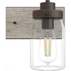 image:imageHunter  Devon Park 3light Onyx Bengal Medium Size Vanity Light Dimmable Rustic Style for Bedrooms Kitchens Foyers Bathrooms  48021