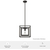 image:imageHunter  Doherty 1Light Onyx Bengal Industrial Style Dimmable Medium Size Pendant Light for Bedrooms Kitchens Dining Living Rooms  19407
