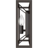 image:imageHunter  Doherty 2light Onyx Bengal Medium Size Sconce Light Dimmable Casual Style Square Shaped for Bedrooms Kitchens Foyers Bathrooms  19403