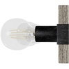 image:imageHunter  Donelson 5Light Brushed Iron Medium Size Vanity Light Dimmable Transitional Style for Bedrooms Kitchens Foyers Bathrooms  19774Brushed Iron