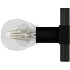 image:imageHunter  Donelson 7Light Natural Black Iron Large Vanity Light Dimmable Rustic Style for Bedrooms Kitchens Foyers Bathrooms  13053