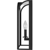 image:imageHunter  Dukestown 1light Natural Black Iron Small Sconce Light Dimmable Formal Style for Bedrooms Kitchens Foyers Bathrooms  19730