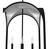 image:imageHunter  Dukestown 4light Natural Black Iron Medium Size Pendant Light Dimmable Formal Style Lantern Shaped for Bedrooms Kitchens Dining Living Rooms  19734