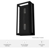 image:imageHunter  Felippe 2Light Natural Black Iron Small Sconce Light Dimmable Casual Style for Bedrooms Kitchens Foyers Bathrooms  19265