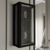 image:imageHunter  Felippe 2Light Natural Black Iron Small Sconce Light Dimmable Casual Style for Bedrooms Kitchens Foyers Bathrooms  19265