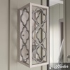 image:imageHunter  Gablecrest 1Light Distressed White Small Sconce Light Dimmable Transitional Style for Bedrooms Kitchens Foyers Bathrooms  19376