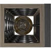image:imageHunter  Gablecrest 2Light French Oak Transitional Style Dimmable Large Sconce Light for Bedrooms Kitchens Foyers Bathrooms  19946