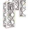image:imageHunter  Gablecrest 3Light Distressed White Medium Size Cluster Light Dimmable Transitional Style Round Shaped for Bedrooms Kitchens Dining Living Rooms  19996Distressed White