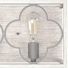 image:imageHunter  Gablecrest 3light Distressed White Medium Size Vanity Light Dimmable Transitional Style for Bedrooms Kitchens Foyers Bathrooms  19397