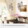 image:imageHunter  Gablecrest 3light French Oak Medium Size Cluster Light Dimmable Transitional Style Round Shaped for Bedrooms Kitchens Dining Living Rooms  19995French Oak