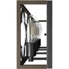 image:imageHunter  Gablecrest 4Light French Oak Medium Size Vanity Light Dimmable Transitional Style for Bedrooms Kitchens Foyers Bathrooms  19398