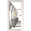 image:imageHunter  Gablecrest 4light Distressed White Medium Size Vanity Light Dimmable Transitional Style for Bedrooms Kitchens Foyers Bathrooms  19399