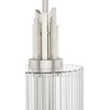 image:imageHunter  Gatz 1Light Brushed Nickel Mini Pendant Light Dimmable Modern Style Cylinder Shaped for Bedrooms Kitchens Dining Living Rooms  19792