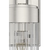 image:imageHunter  Gatz 1light Brushed Nickel Small Sconce Light Dimmable Modern Style for Bedrooms Kitchens Foyers Bathrooms  19681