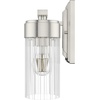 image:imageHunter  Gatz 3light Brushed Nickel Medium Size Vanity Light Dimmable for Bedrooms Kitchens Foyers Bathrooms  19685
