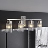 image:imageHunter  Gatz 4Light Brushed Nickel Modern Style Dimmable Medium Size Vanity Light for Bedrooms Kitchens Foyers Bathrooms  19687