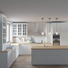 image:imageHunter  Hartland 1light Noble Bronze Mini Pendant Light Dimmable Casual Style Cylinder Shaped for Bedrooms Kitchens Dining Living Rooms  19013Indigo Blue