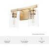 image:imageHunter  Hartland 3light Alturas Gold Medium Size Vanity Light Dimmable Transitional Style for Bedrooms Kitchens Foyers Bathrooms  13078Alturas Gold