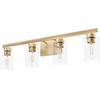 image:imageHunter  Hartland 3light Alturas Gold Medium Size Vanity Light Dimmable Transitional Style for Bedrooms Kitchens Foyers Bathrooms  13078Alturas Gold