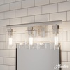 image:imageHunter  Hartland 3light Alturas Gold Medium Size Vanity Light Dimmable Transitional Style for Bedrooms Kitchens Foyers Bathrooms  13078Brushed Nickel