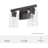 image:imageHunter  Hartland 3light Alturas Gold Medium Size Vanity Light Dimmable Transitional Style for Bedrooms Kitchens Foyers Bathrooms  13078Noble Bronze