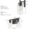 image:imageHunter  Hartland 3light Alturas Gold Medium Size Vanity Light Dimmable Transitional Style for Bedrooms Kitchens Foyers Bathrooms  13078Noble Bronze
