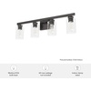 image:imageHunter  Hartland 3light Alturas Gold Medium Size Vanity Light Dimmable Transitional Style for Bedrooms Kitchens Foyers Bathrooms  13078Noble Bronze
