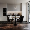 image:imageHunter  Hartland 3light Alturas Gold Small Cluster Light Dimmable Transitional Style Round Shaped for Bedrooms Kitchens Dining Living Rooms  13063Alturas Gold