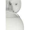 image:imageHunter  Hepburn 1light Brushed Nickel Small Sconce Light Dimmable Modern Style for Bedrooms Kitchens Foyers Bathrooms  19176Brushed Nickel