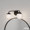 image:imageHunter  Hepburn 2light Brushed Nickel Medium Size Vanity Light Dimmable Modern Style for Bedrooms Kitchens Foyers Bathrooms  19168Brushed Nickel