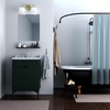 image:imageHunter  Hepburn 2light Brushed Nickel Medium Size Vanity Light Dimmable Modern Style for Bedrooms Kitchens Foyers Bathrooms  19168Painted Modern Brass