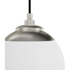 image:imageHunter  Hepburn 3Light Matte Black Medium Size Cluster Light Dimmable Mid Century Modern Style Round Shaped for Bedrooms Kitchens Dining Living Rooms  19757Brushed Nickel