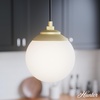 image:imageHunter  Hepburn 3Light Matte Black Medium Size Cluster Light Dimmable Mid Century Modern Style Round Shaped for Bedrooms Kitchens Dining Living Rooms  19757Modern Brass