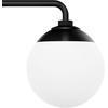 image:imageHunter  Hepburn 4Light Brushed Nickel Medium Size Vanity Light Dimmable Modern Style for Bedrooms Kitchens Foyers Bathrooms  19180Brushed Nickel