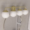 image:imageHunter  Hepburn 4light Modern Brass Medium Size Vanity Light Dimmable Modern Style for Bedrooms Kitchens Foyers Bathrooms  19179