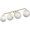 image:imageHunter  Hepburn 4light Modern Brass Medium Size Vanity Light Dimmable Modern Style for Bedrooms Kitchens Foyers Bathrooms  19179
