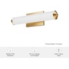 image:imageHunter  Holly Grove 2Light Alturas Gold Medium Size Vanity Light Dimmable Formal Style for Bedrooms Kitchens Foyers Bathrooms  19944