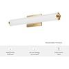image:imageHunter  Holly Grove 2light Alturas Gold Medium Size Vanity Light Dimmable Formal Style for Bedrooms Kitchens Foyers Bathrooms  19938