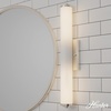 image:imageHunter  Holly Grove 2light Brushed Nickel Medium Size Vanity Light Dimmable Formal Style for Bedrooms Kitchens Foyers Bathrooms  19936