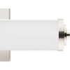 image:imageHunter  Holly Grove 2light Brushed Nickel Medium Size Vanity Light Dimmable Formal Style for Bedrooms Kitchens Foyers Bathrooms  19942Brushed Nickel